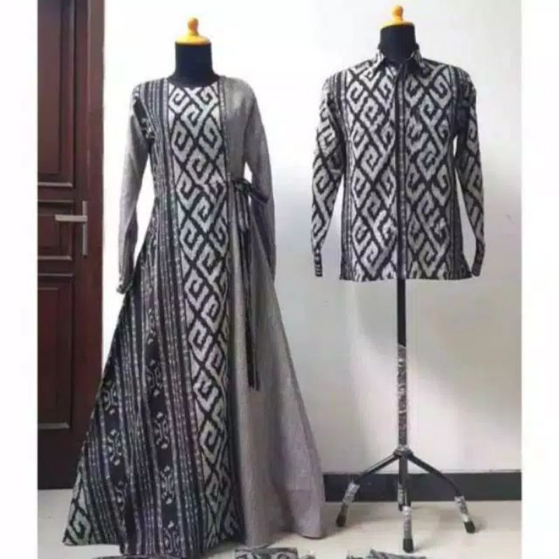Baju tenun - set couple tenun - baju tenun couple - couple tenun - tenun couple - baju set tenun
