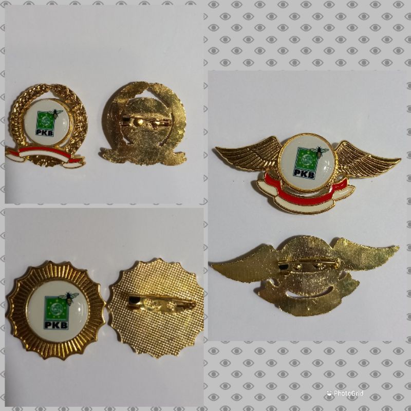 pin bros partai pkb peniti
