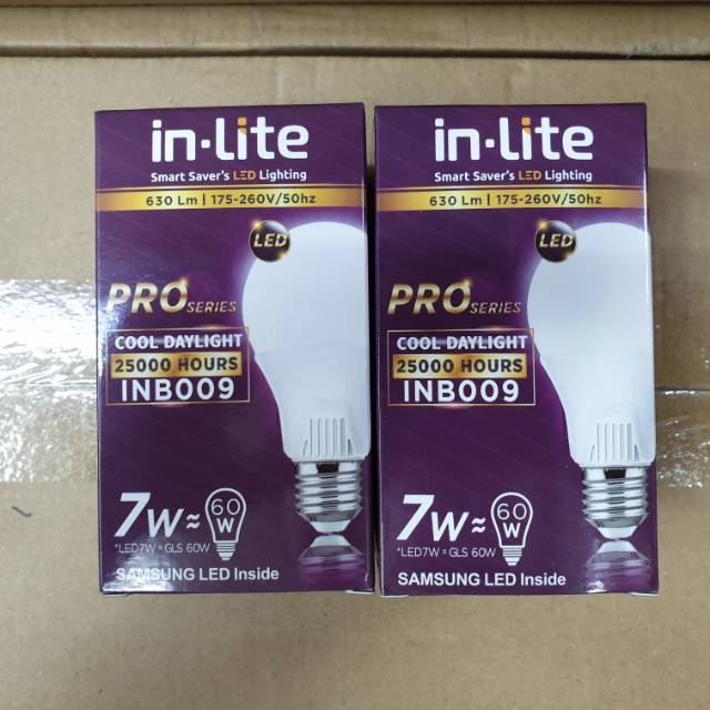 Lampu Led InLite 7W Bohlam Led