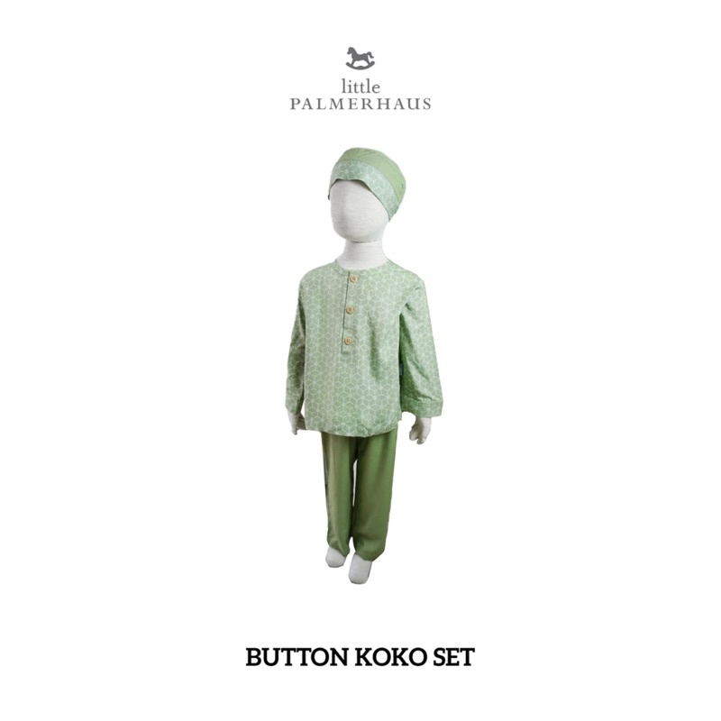 Button Koko Set by Little Palmerhaus/Koko anak/IED COLLECTION