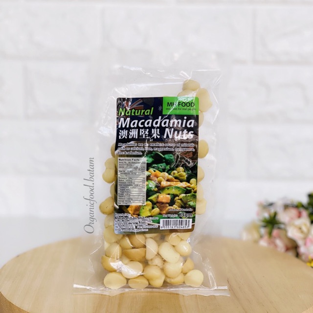 

Natural Macadamia 85g