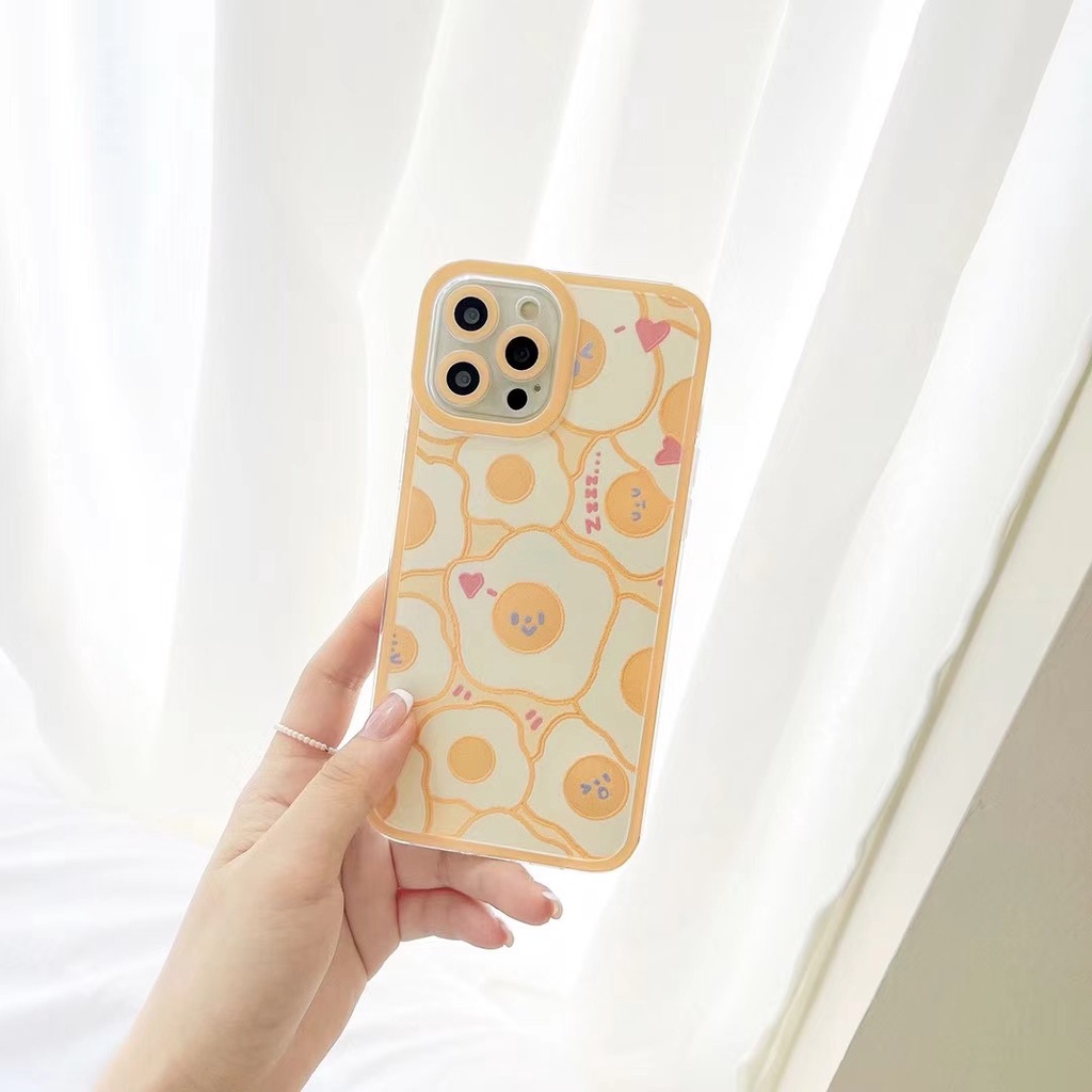 Irregular Egg Yolk Pattern Phone Case For iPhone 12 Mini Case 12 11 Pro Max SE X XR XS Max 7 8 Plus 6 6s iPhone Cover Phone Case