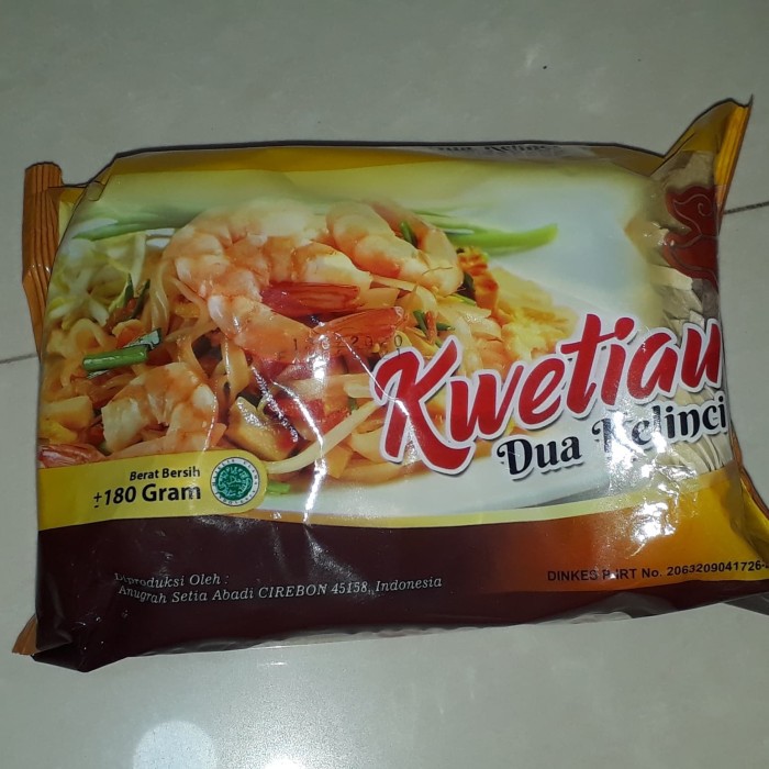 

Kwetiau Dua Kelinci 180 Gram