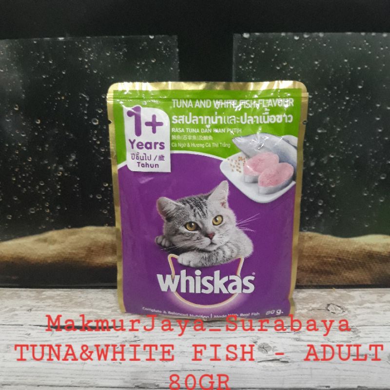 Whiskas Adult &amp; Junior 11varian lengkap  sachet 80gr /Wet food/pouch/Whiskas murah