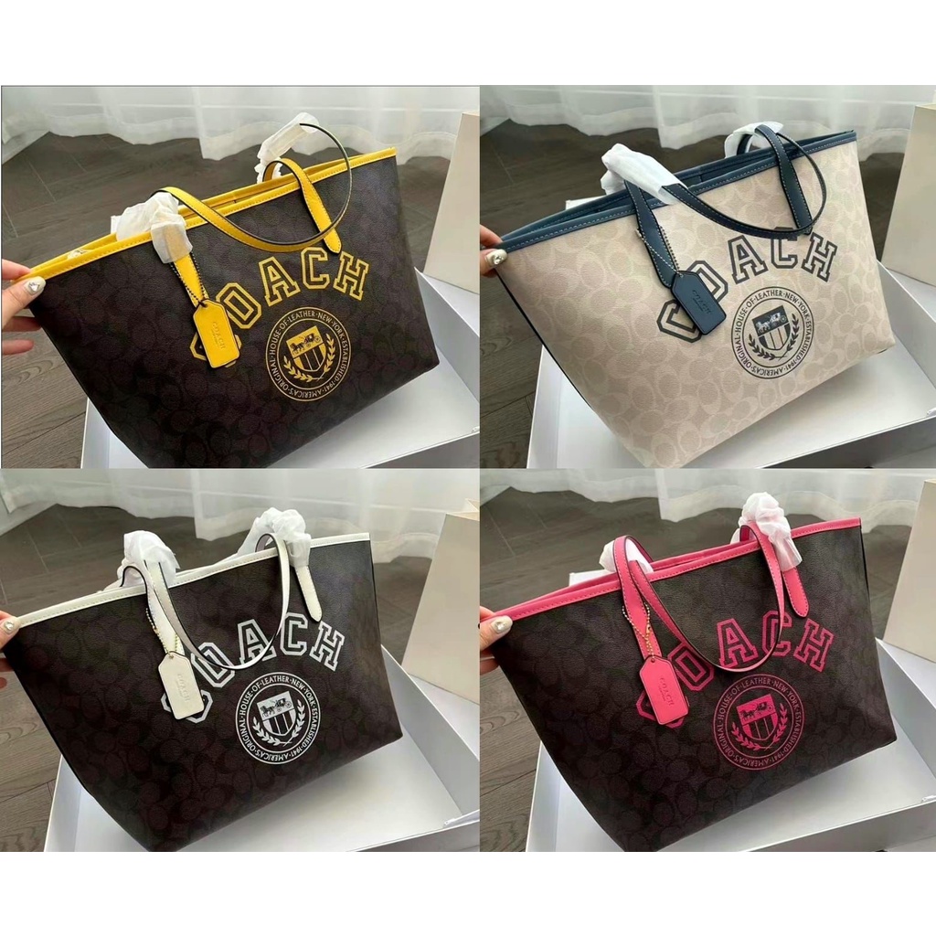 TAS TOTE WANITA IMPORT FASHION / COACH 6686 TOTE BAG SIGNATURE