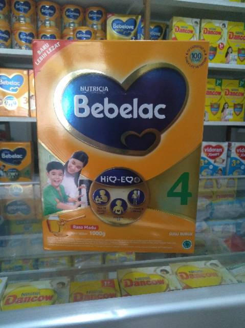 

BEBELAC 4 MADU DAN VANILA 1000 Gram