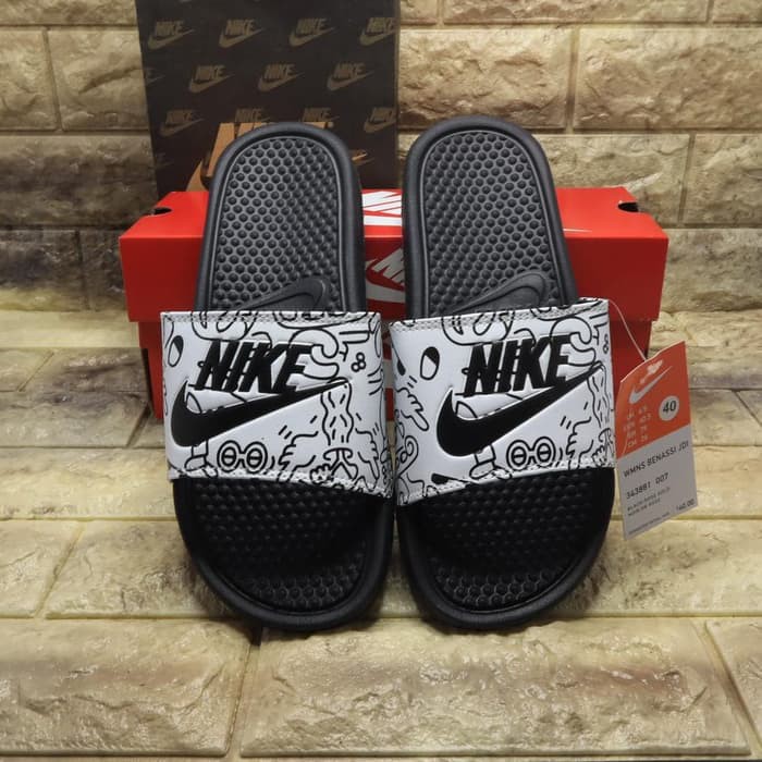 NIKE SANDAL SPORT PRIA WANITA SLIP ON SENDAL IMPORT PREMIUM MADE IN VIETNAM