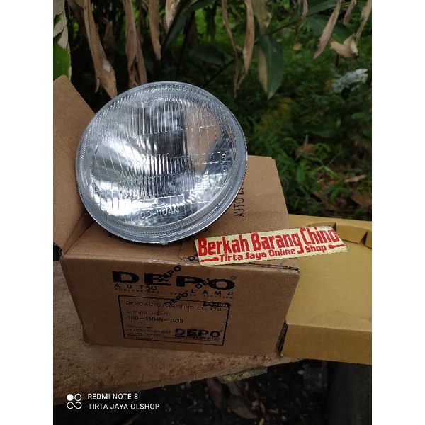 reflektor depo 5inch buat batok honda cb l2g van van  cb125  lampu H4