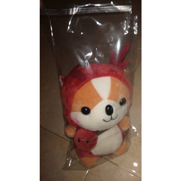 Boneka Best Seller Tupai Corgi Import Mewah!