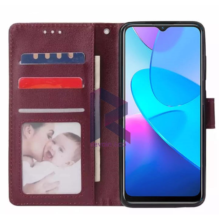 VIVO Y11S FLIP WALLET LEATHER KULIT PREMIUM SARUNG BUKA TUTUP FLIP CASE VIVO Y11S