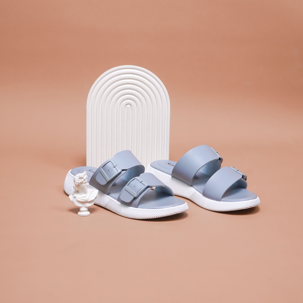 Harga Promo Sarasara JEAN Sandal Birken Wanita Kekinian Terbaru Murah-3