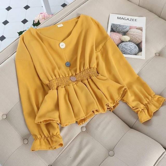SHERIN BLOUSE/Lengan Balon/ATASAN