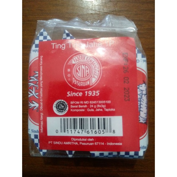 

Permen Ting Ting Jahe Since 1935
