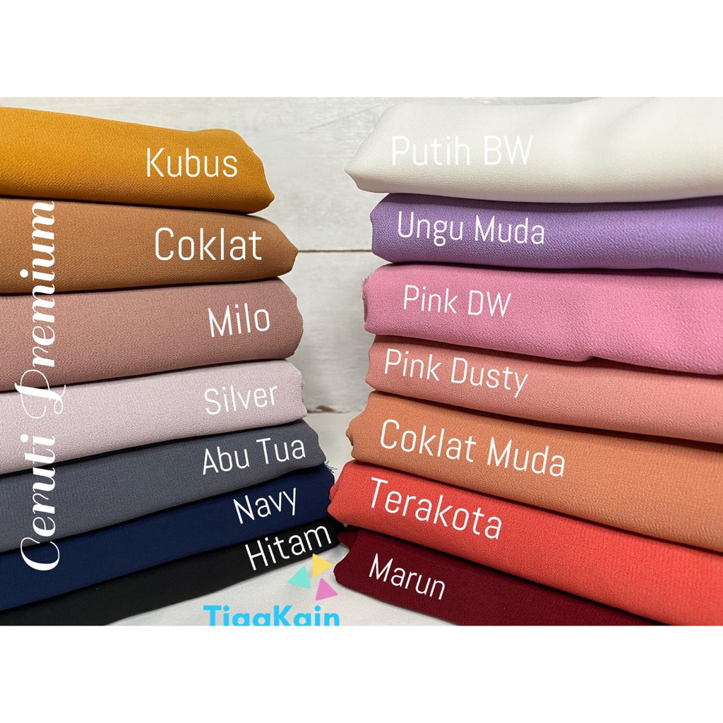 1 meter Kain Ceruti / Ceruty premium