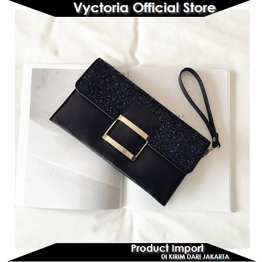 (COD) Vyctoria VOS14212 Tas Selempang Wanita Handbag Import Clutch Promo JT14212 BQ3209 GT1856 CR7622 14212 3209 1856 7622