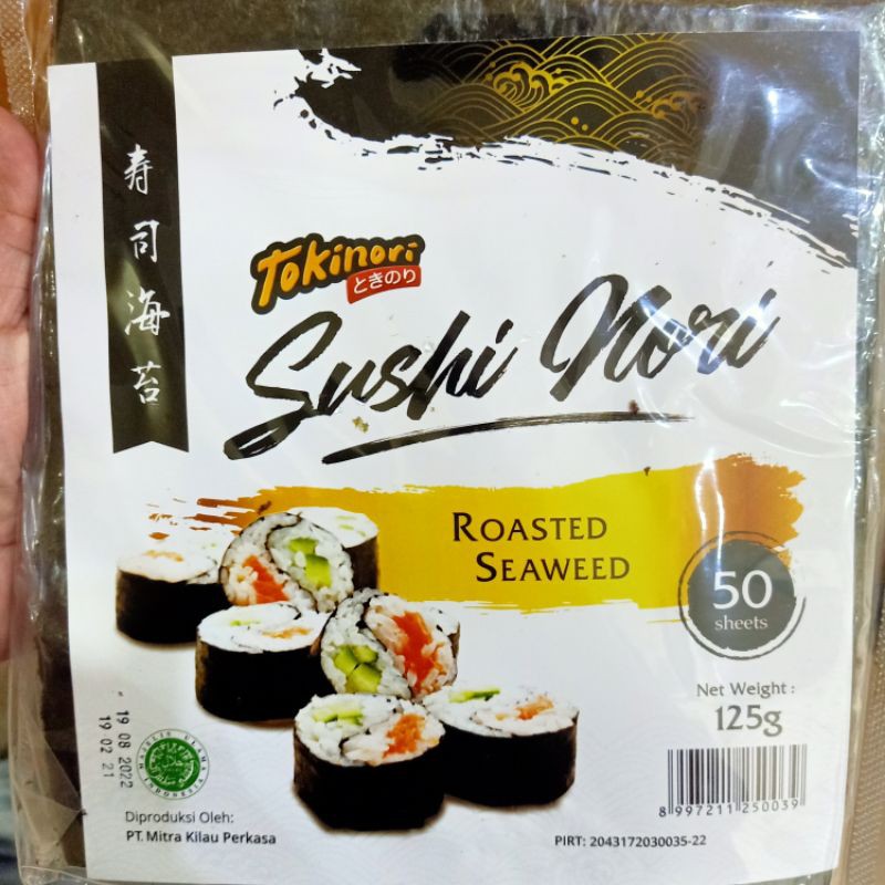 

TOKINORI Sushi Nori 50 sheets (125 gram)