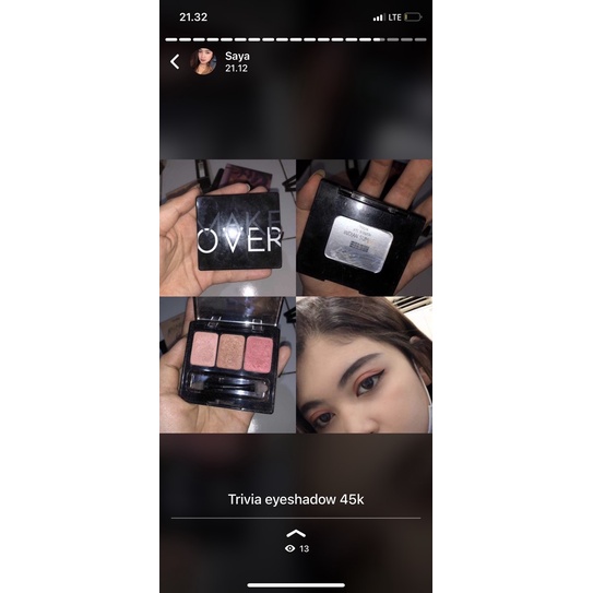 preloved Make Over eyeshadow