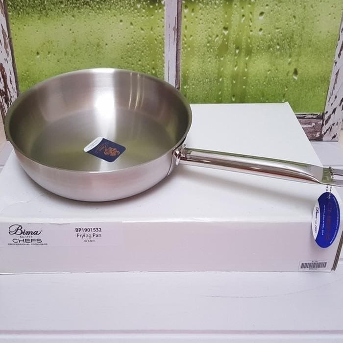 TERLARIS FRY PAN STAINLESS BIMA HERITANCE PROLITE 20 CM | WAJAN STAINLESS