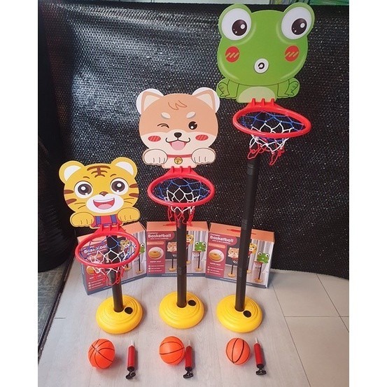 NEW PROMO COD Mainan Anak Laki-laki olah raga Champion Basket Ball Tiang Ring Bola Basket C3A/ Mainan Indoor Outdoor Ring Basket Ball Edukatif Anak  Berkarakter Lucu