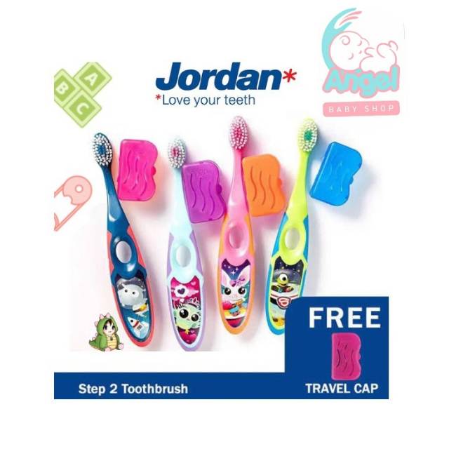 Jordan sikat giri 3-5 Years / 6-9 years boy &amp; girls isi 2 pcs