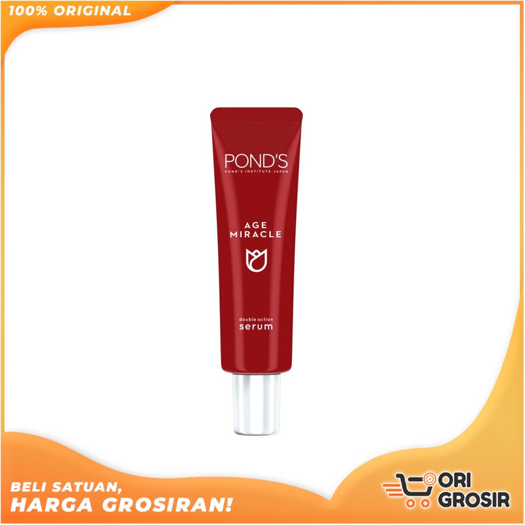 ORI Grosir Ponds Age Miracle Double Action Retinol Serum Anti Aging -15ml - Anti Penuaan - POND'S