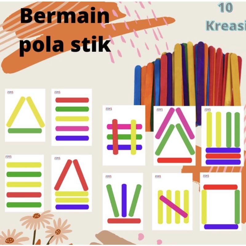 

RnB Edutoys BERMAIN POLA STIK
