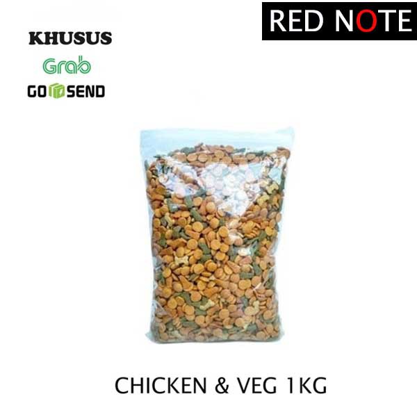 Pedigree Chicken &amp; Veg 1kg (Grab/Gosend)