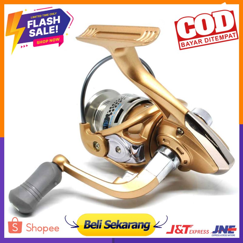 Fanshun Gulungan Pancing FB5000 Fishing Spinning Reel 10 Ball Bearing