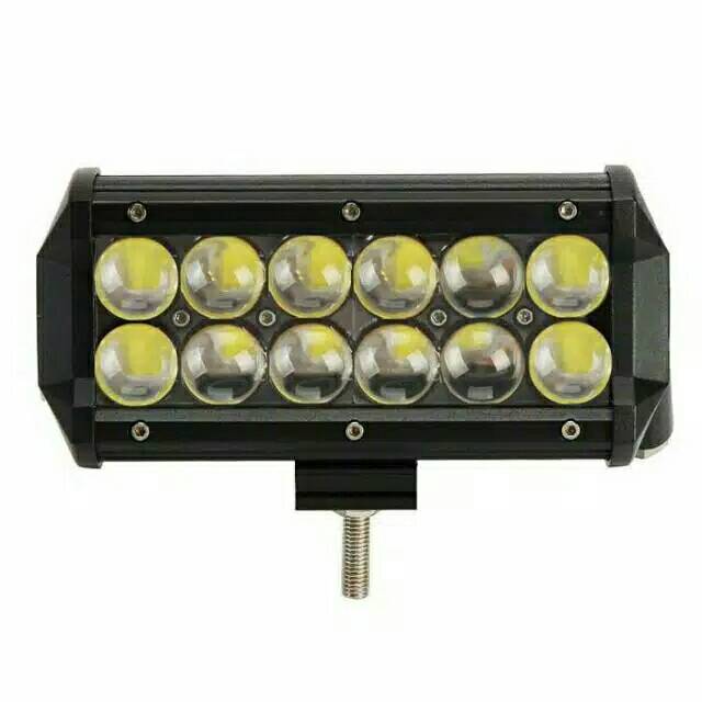 Lampu Tembak Sorot LED Cree 12 Mata 36 Watt Lensa 4D 36Watt Worklight Spotlight Motor Mobil 36W