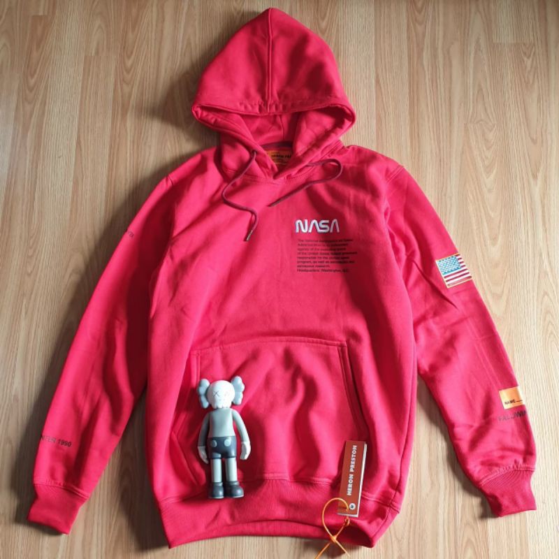 HOODIE HERON PRESTON NASA RED SWEET PREMIUM MURAH
