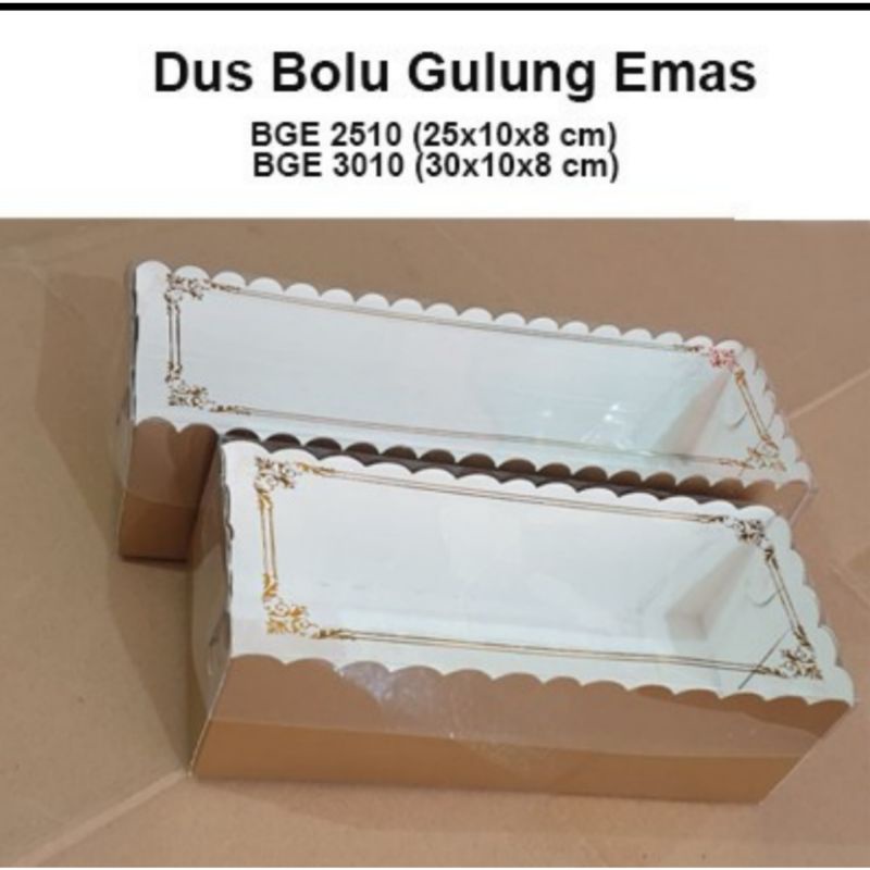

Dus Bolu Gulung Emas BGE 30x10x8 PX ISI 10 PCS