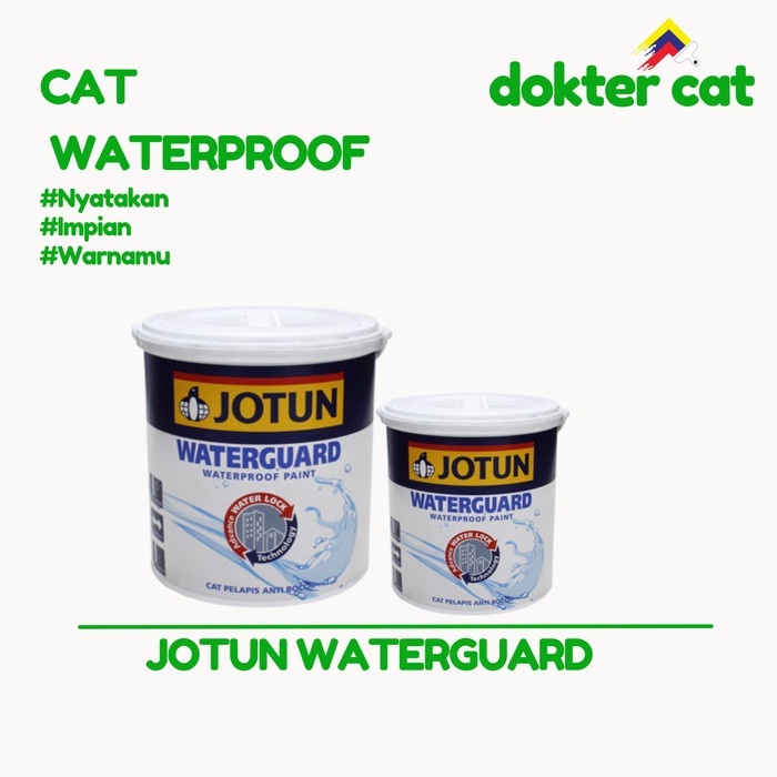 JOTUN WATERGUARD 18 Lt / CAT WATERPROOFING / CAT JOTUN / CAT EXTERIOR - Grey