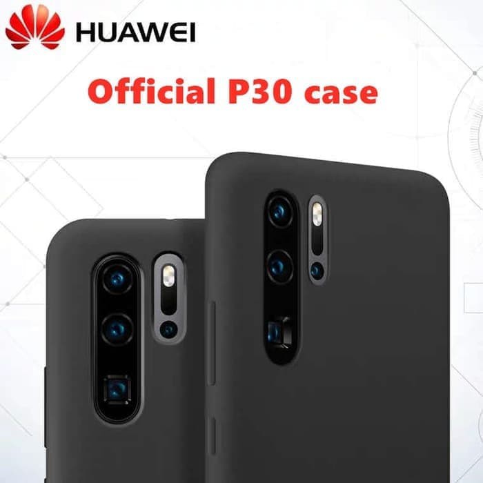 Huawei P30 Pro Liquid Silicone Case Back Cover