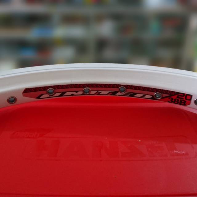 Rim Velg sepeda lipat Dan BMX 20 inch double wall