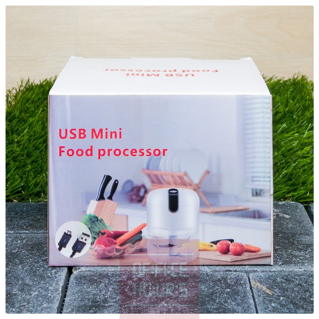 Mini Food Processor - Blender Bumbu - USB Charging