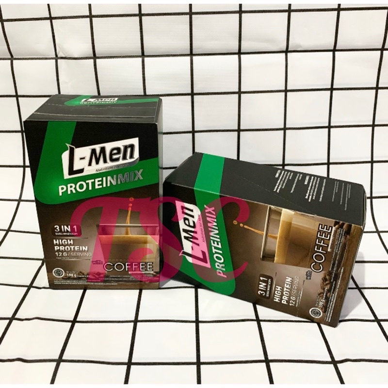 

L-Men Proteinmix Coffee High Protein L-men Coffee High Protein LMen Protein Mix Coffee