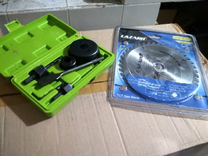 Hole Saw Kit / Holesaw Set / Mata Bor Lazaro 13pcs Hidroponik