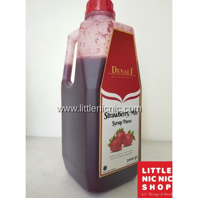 

Denali Strawberry Fruit Puree Mix Smoothies