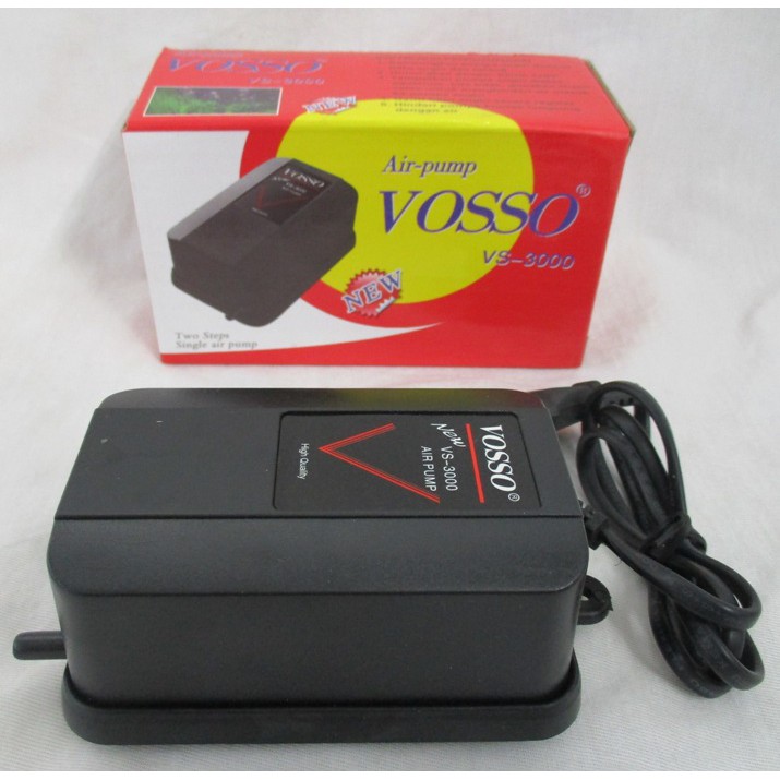 Vosso Air Pump 1 Lubang / Air Pump Pompa Udara / Aerator Vosso V-3000