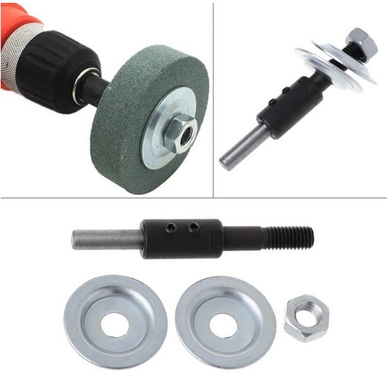 Spindle Adapter bench Grinder Pengubah Mesin Bor Jadi Gerinda Duduk 8 mm