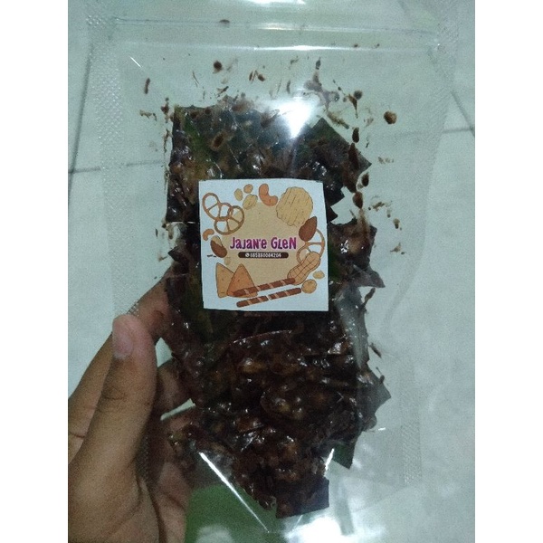 

Kripik Pangsit Coklat