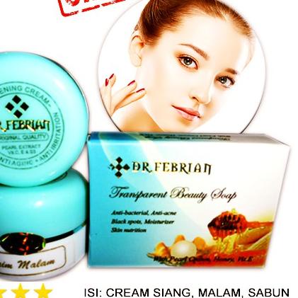 ❅ paket cream dr febrian original ☛