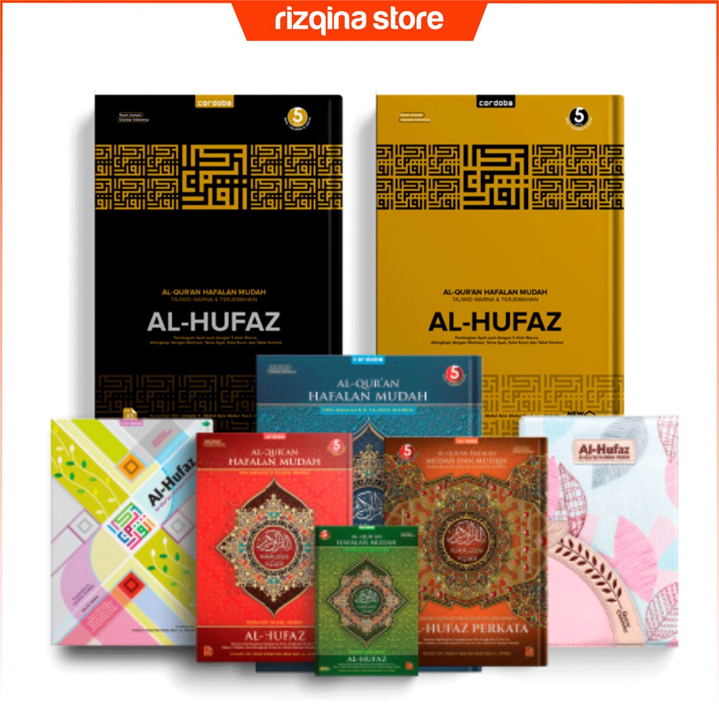 ALQURAN HAFALAN AL-HUFAZ | ALQURAN Terjemah PerKata | Terpopuler dari Cordoba - Ukuran A5 dan B6