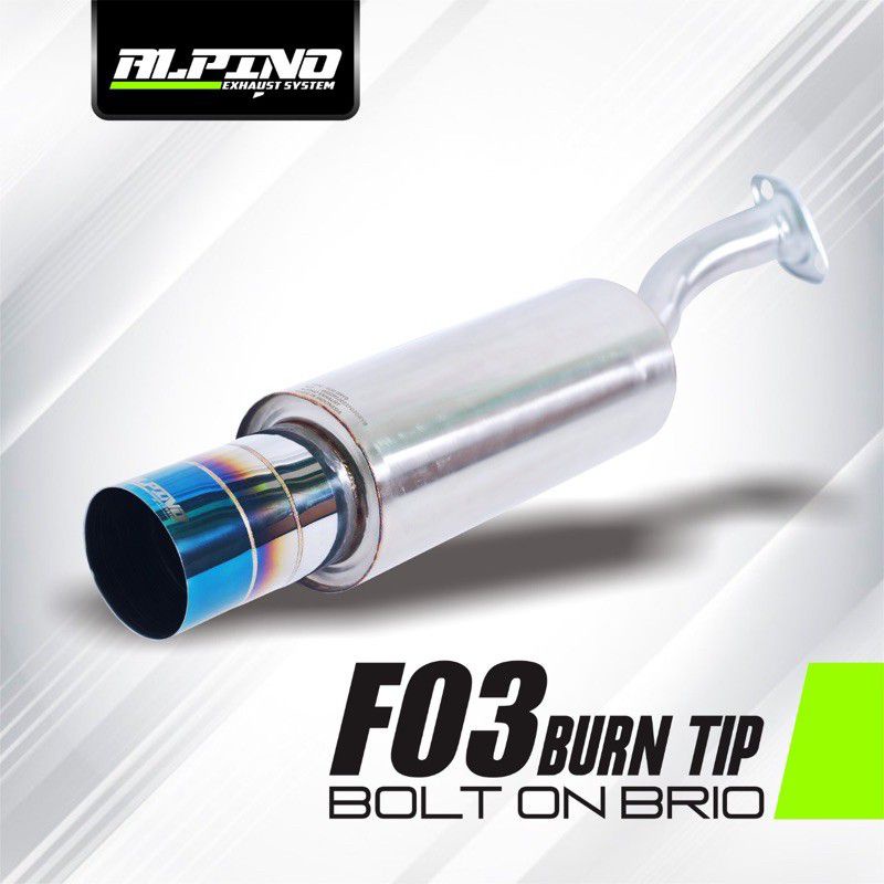 knalpot racing mobil untuk Honda Brio