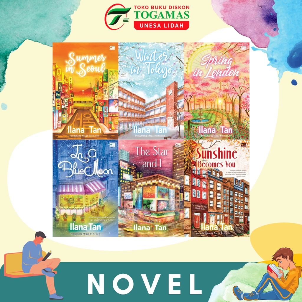 AUTUMN IN PARIS // SUNSHINE BECOMES YOU // THE STAR AND I // IN A BLUE MOON // SPRING IN LONDON // SUMMER IN SEOUL // WINTER IN TOKYO KARYA ILANA TAN