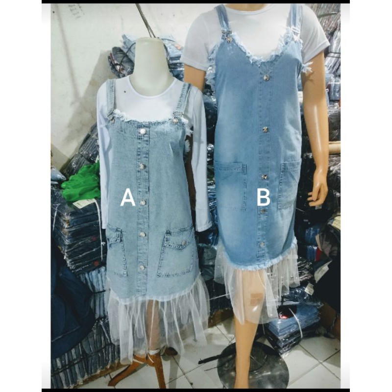 Overall Jeans Tutu Tile