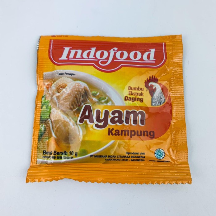 

Indofood Bumbu Penyedap Ayam Kampung 10Gr