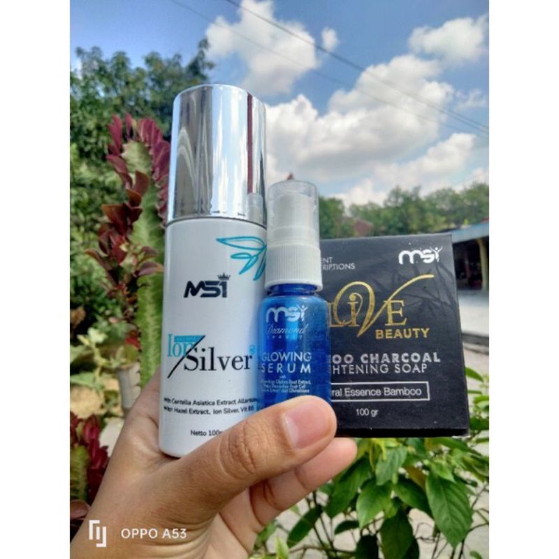 Paket hemat 3 serangkai/Jerawat/flek hitam MSI ORIGINAL 100%