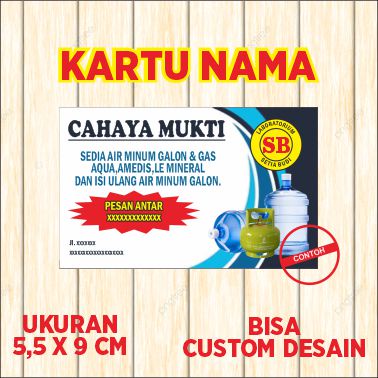 

KARTU NAMA CUSTOM (1BOX)