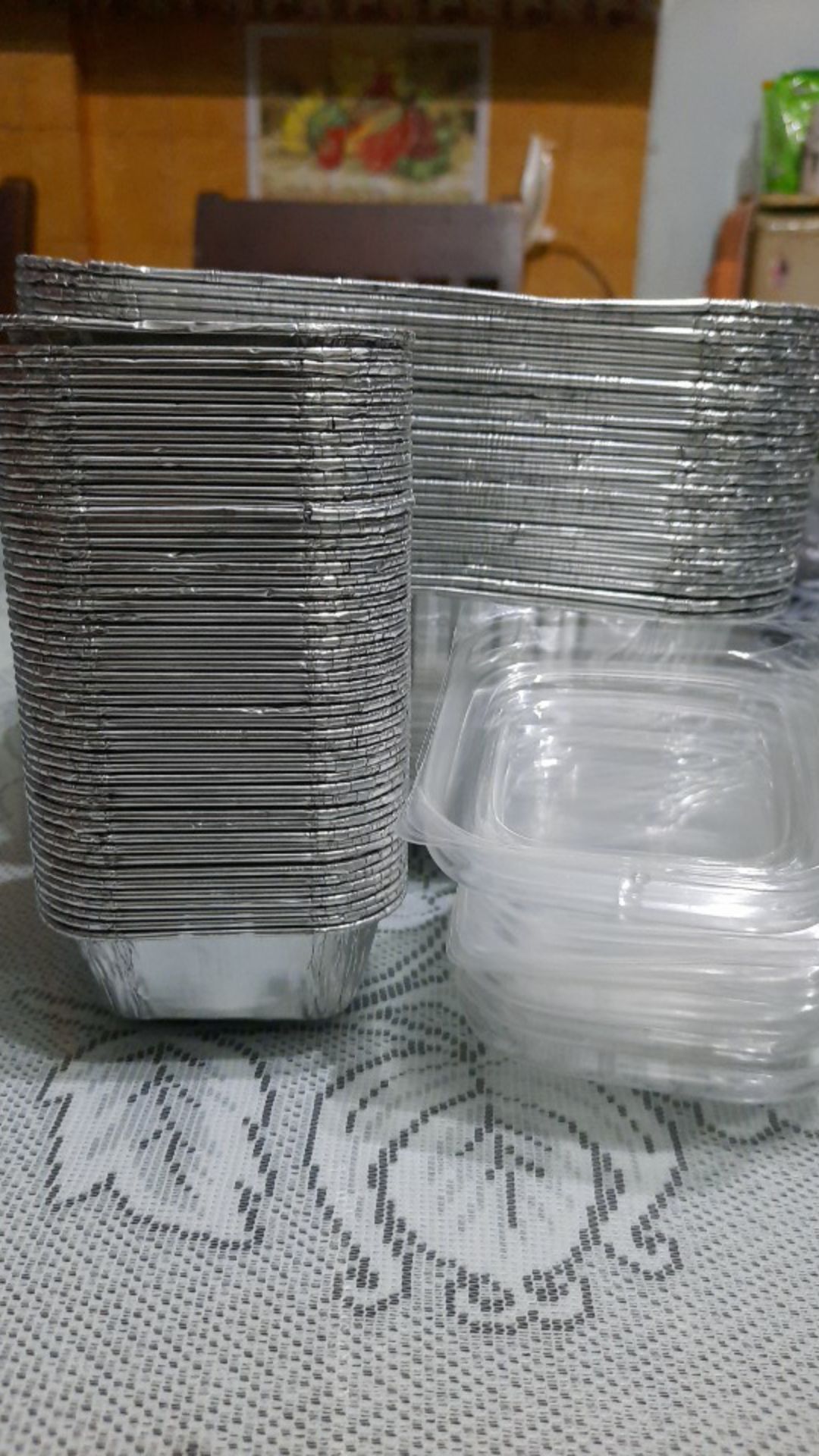 Alumunium Foil Cup Ox 100 + Tutup Mika